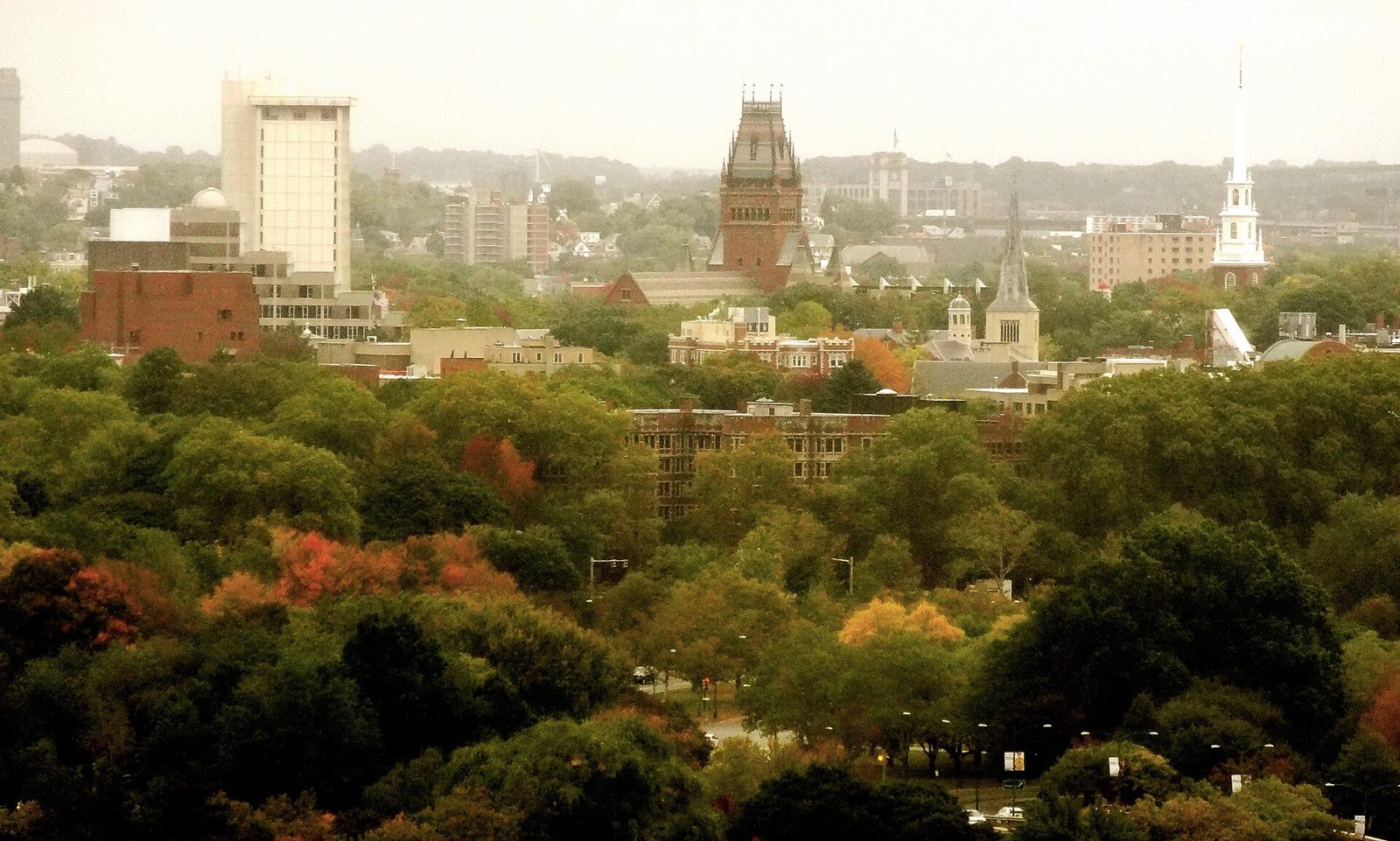 View over Cambridge, Massachusetts